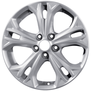 Platišča iz lahke zlitine 17" 5-kraka oblika Y, srebrna